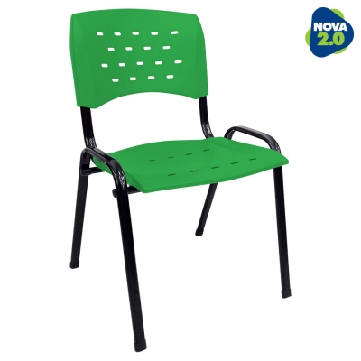 Kit 4 Cadeiras WP Flex Polipropileno Verde
