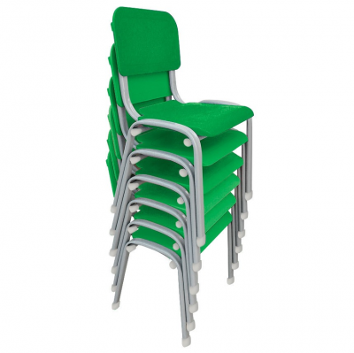 Kit 6 Cadeiras WP Kids Polipropileno Verde