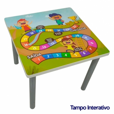 Mesa Adesivada com 4 Cadeiras WP Kids Rosa